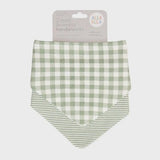 All4Ella 2pk Reversable Bandana Bibs