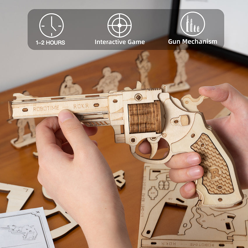 ROKR DIY Corsac M60 Justice Guard Handgun - The Toy Station