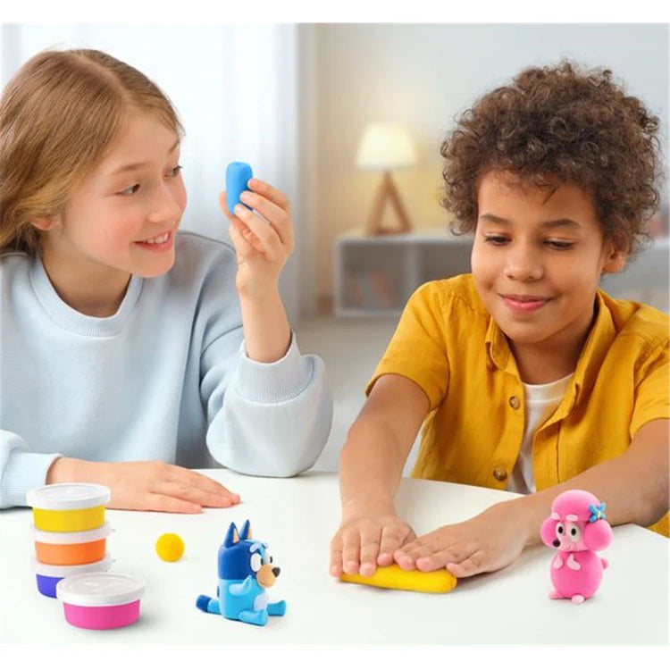 Hey Clay Bluey And Friends Set - The Toy Station