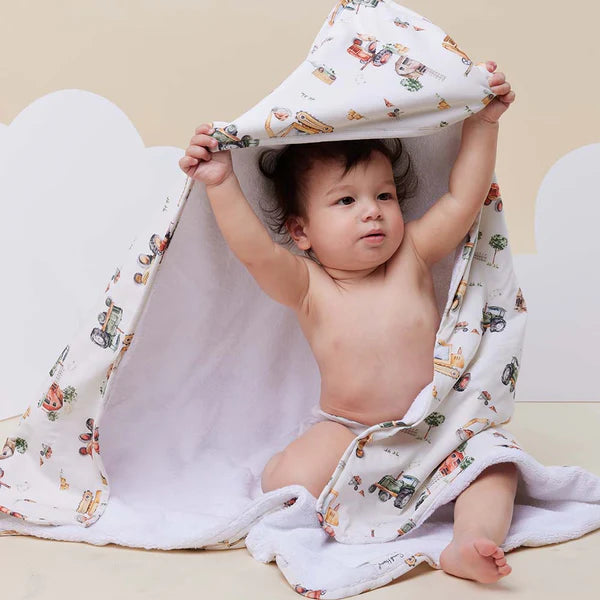 Organic Cotton Baby Hooded Towel