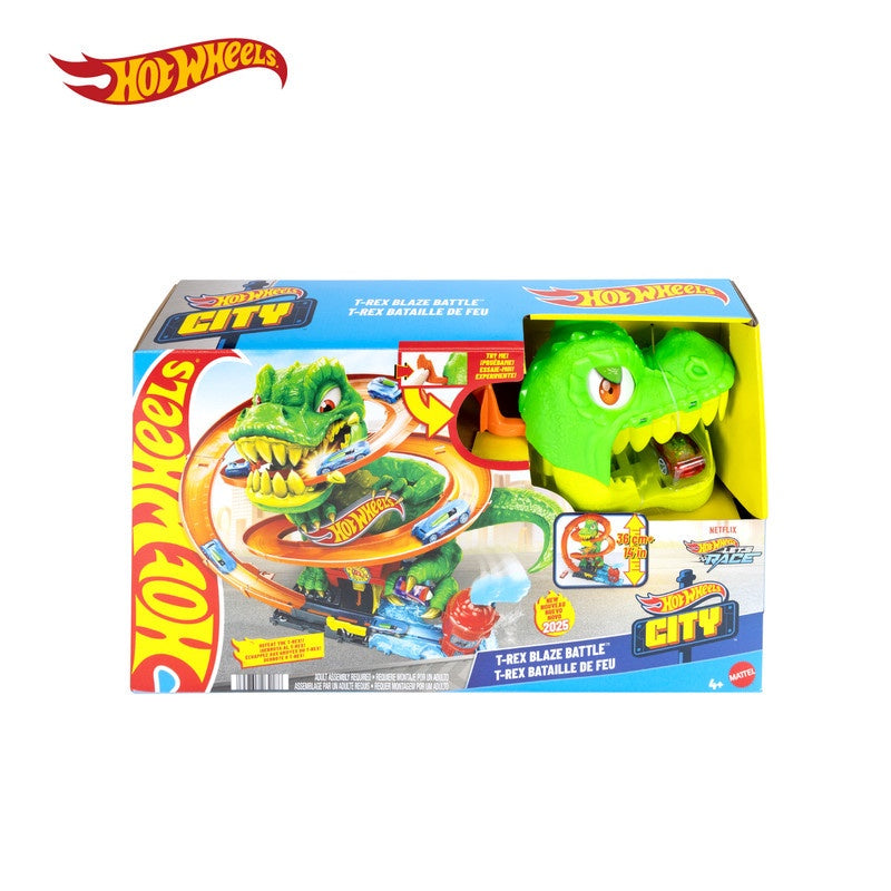 Hot WheelsCity T-Rex Blaze Battle