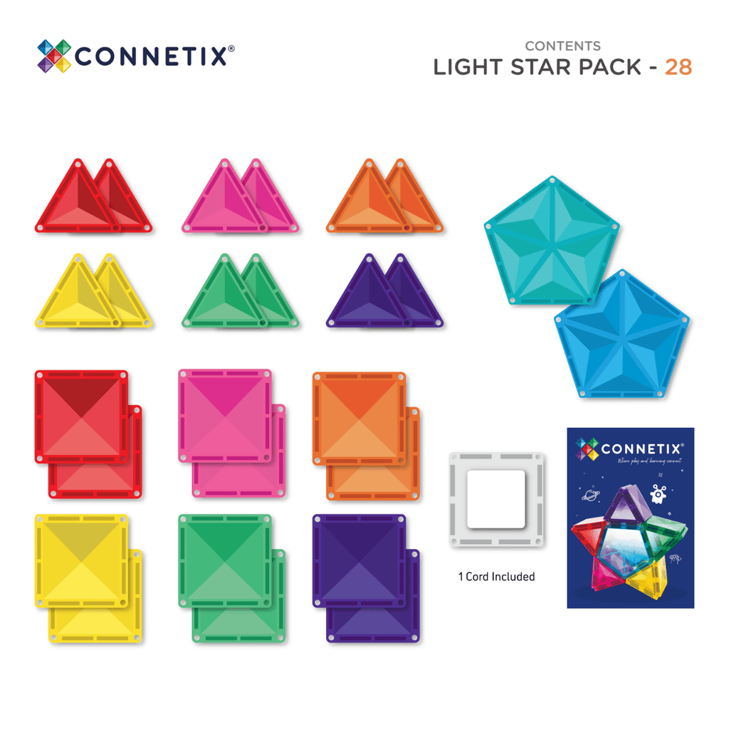 Connetix Star Light Pack 28pc