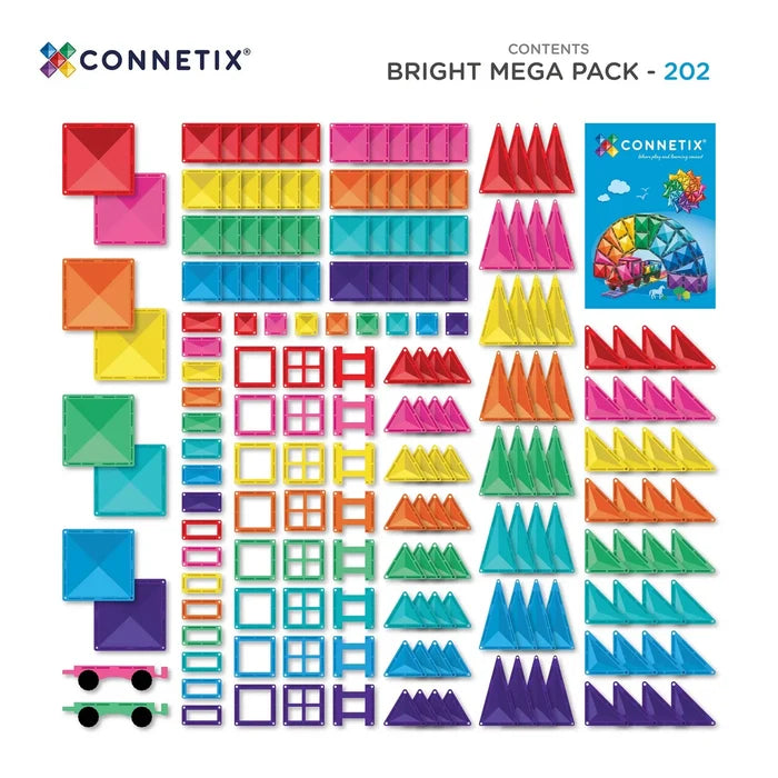 CONNETIX Bright Mega Pack 202 Piece