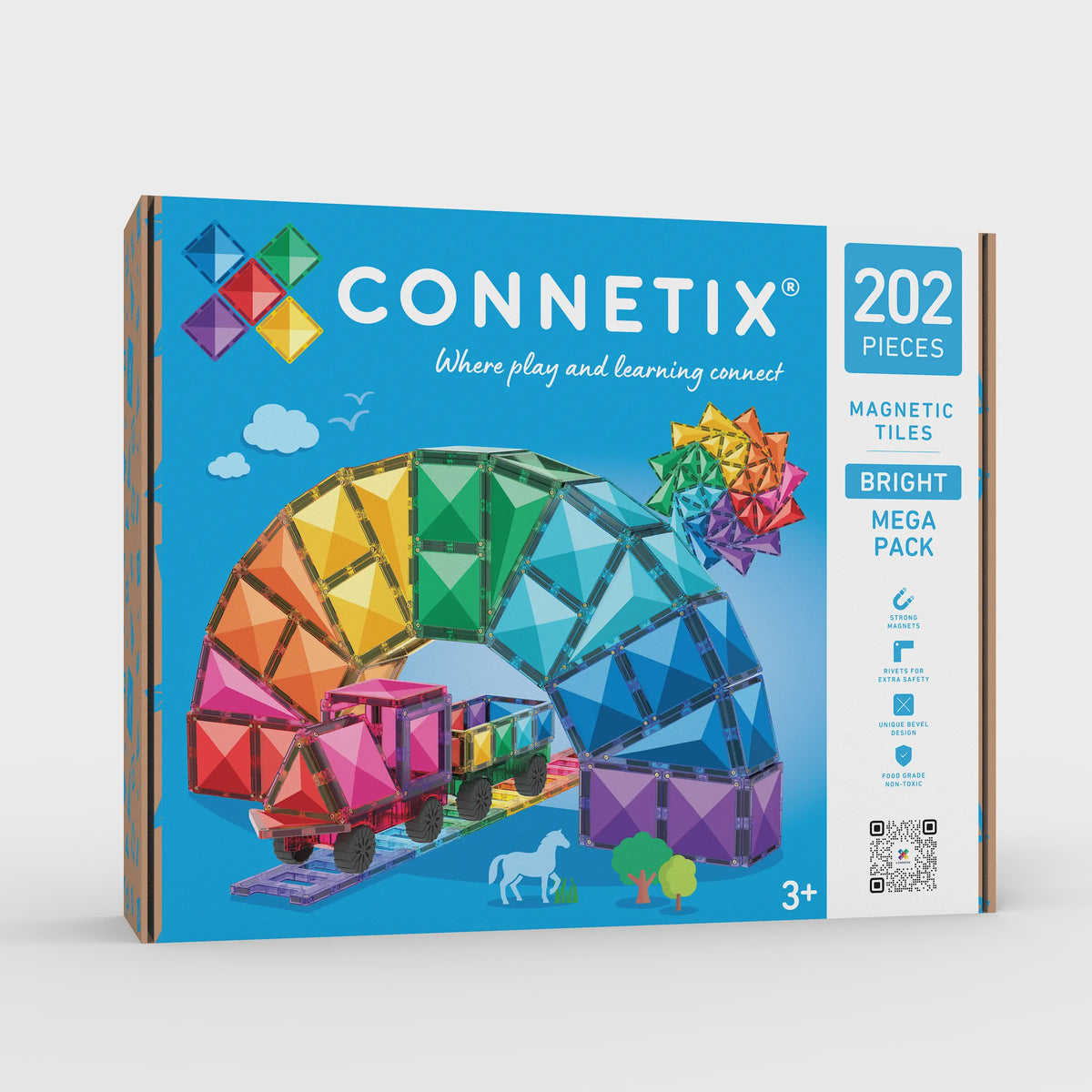 CONNETIX Bright Mega Pack 202 Piece