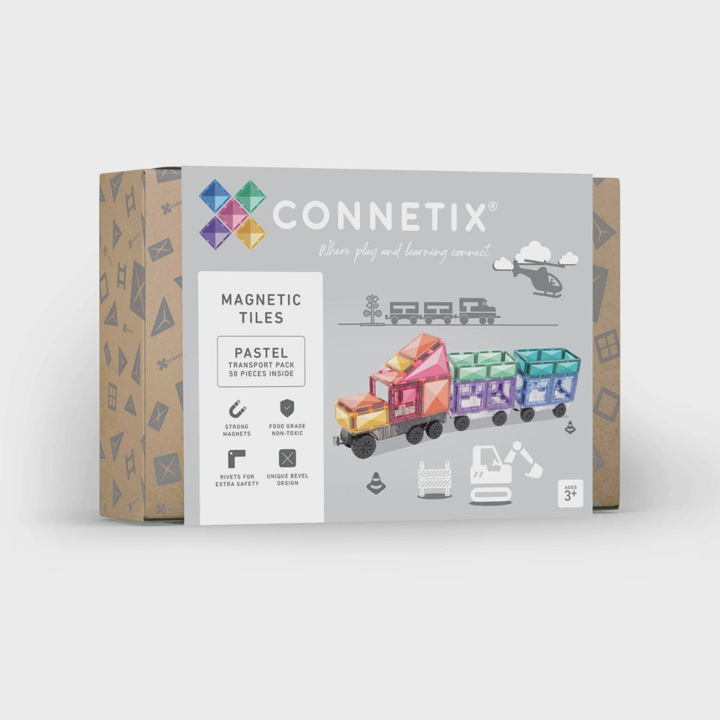 CONNETIX Pastel Transport Pack 50 Piece