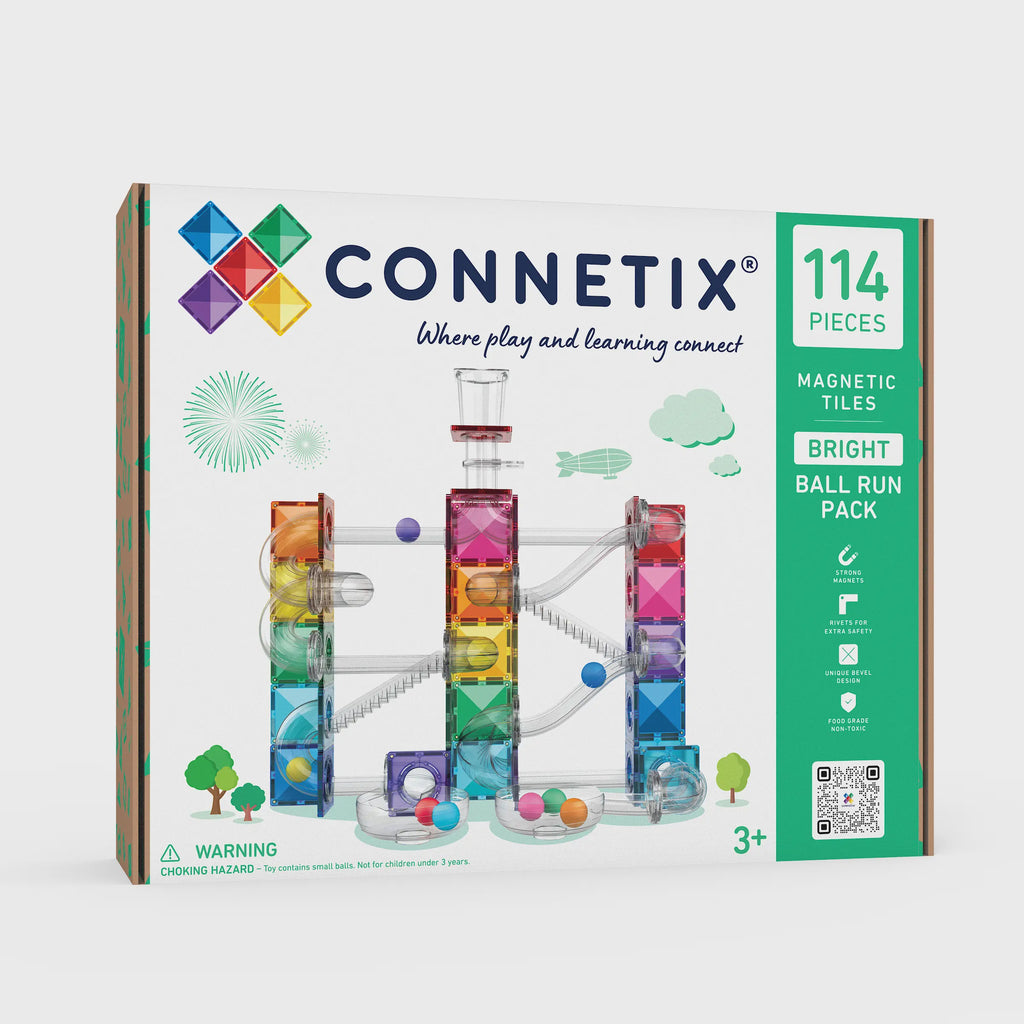 CONNETIX Ball Run Bright Pack 114 Piece