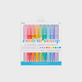 Ooly Confetti Stamp Double Ended Markers, Set of 9