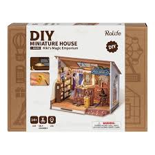 DIY Miniature House - Kiki's Magic Emporium - The Toy Station