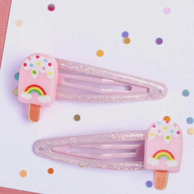 Mon Coco Ice Cream Hair Clips - The Toy Station