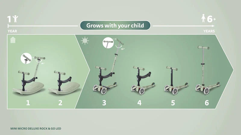 Mini Deluxe Rock & Go LED