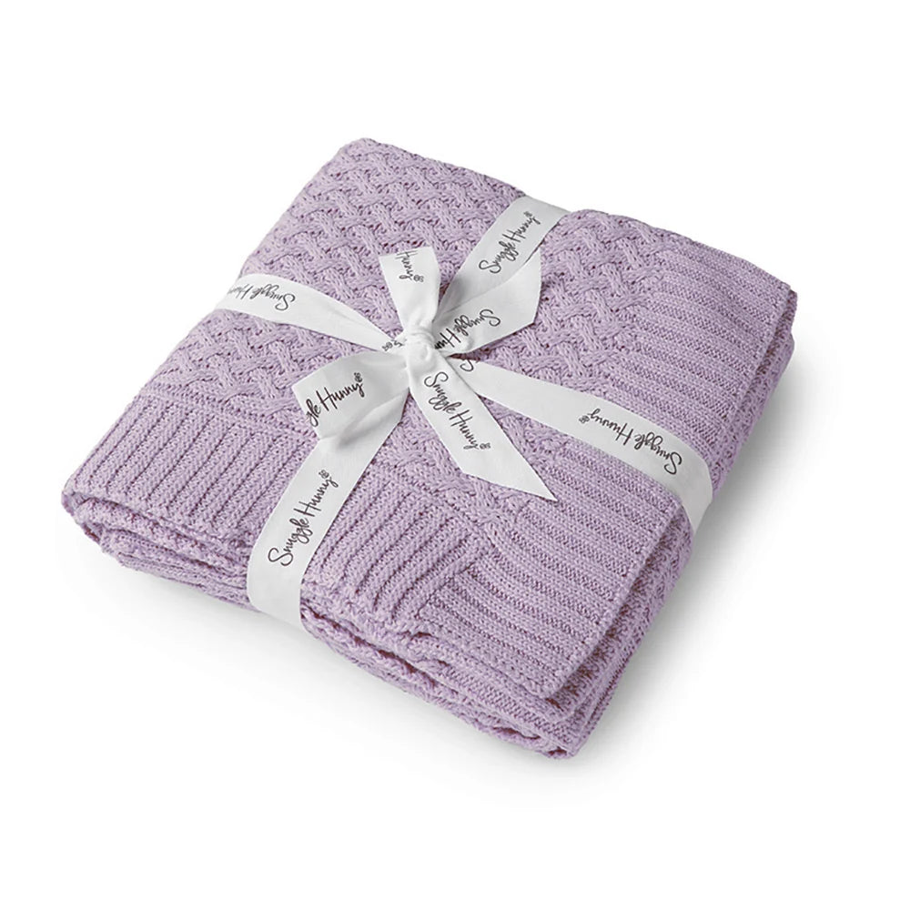 Diamond Knit Baby Blanket