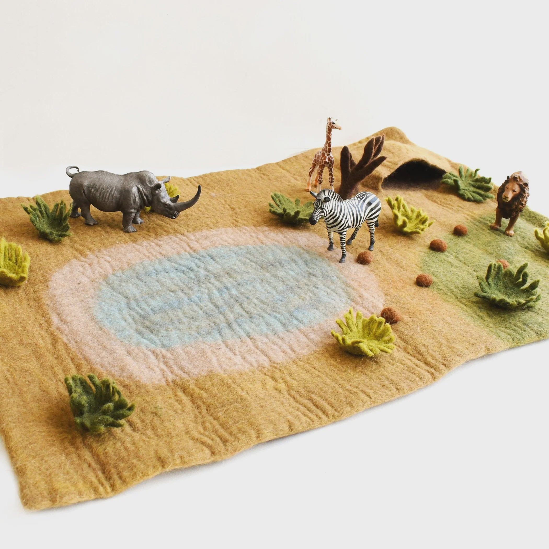 Large Safari Play Mat Playscape - The Toy Station