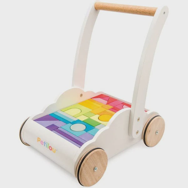 Rainbow Baby Walker & Puzzle - 45 Blocks