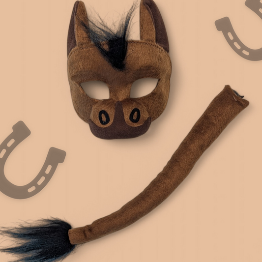 HORSE - Animal Mask & Tail