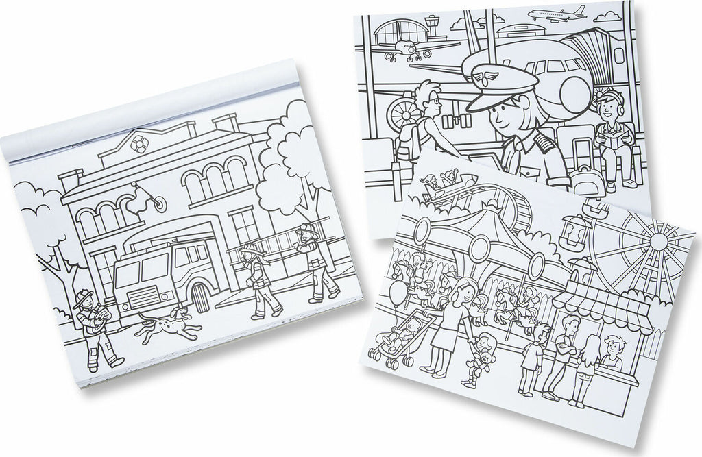 Melissa & Doug Jumbo Colouring Pad - The Toy Station