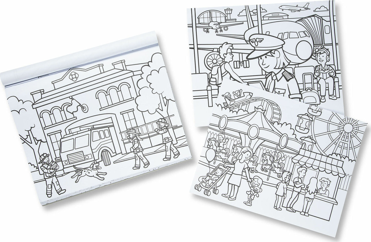 Melissa & Doug Jumbo Colouring Pad - The Toy Station