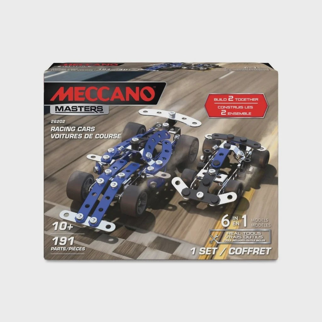 Meccano Masters Racing Cars Building Kit