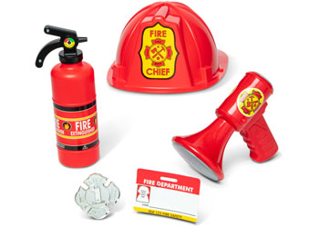 Melissa & Doug Fire Chief Costume Set - The Toy Station