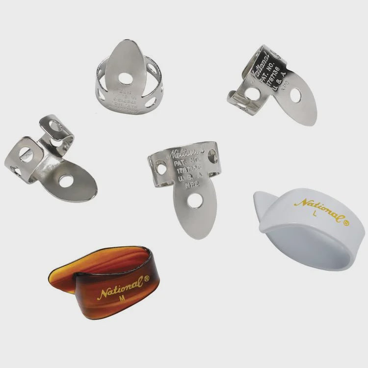 Finger&Thumb Picks Stainless Steel