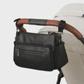 Multitasker Pram Caddy 2.0 - Black Vegan Leather