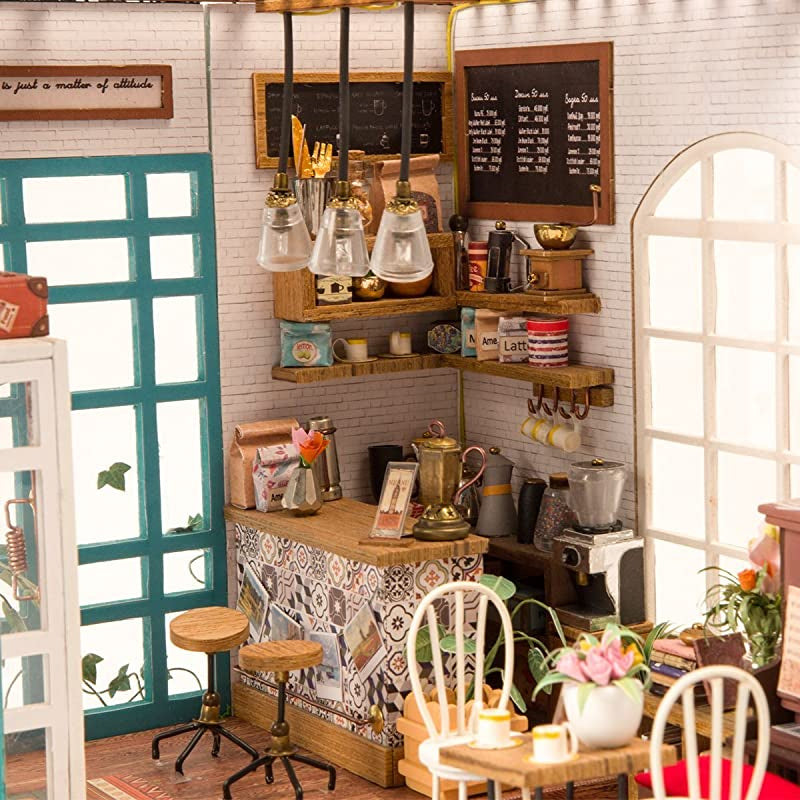 DIY Mini House Simon's Coffee - The Toy Station
