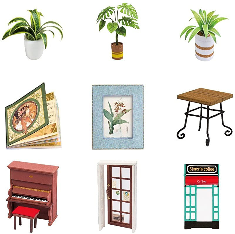 DIY Mini House Simon's Coffee - The Toy Station