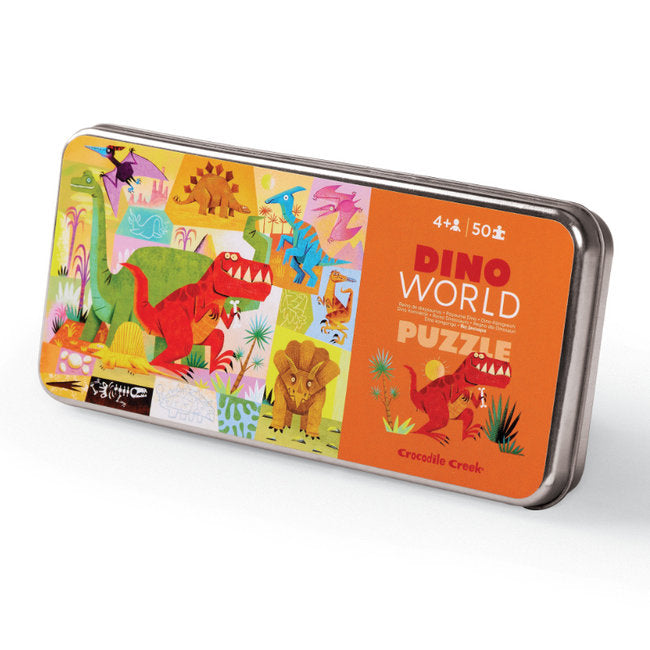 Crocodile Creek 50 pc Puzzle in a Tin - The Toy Station