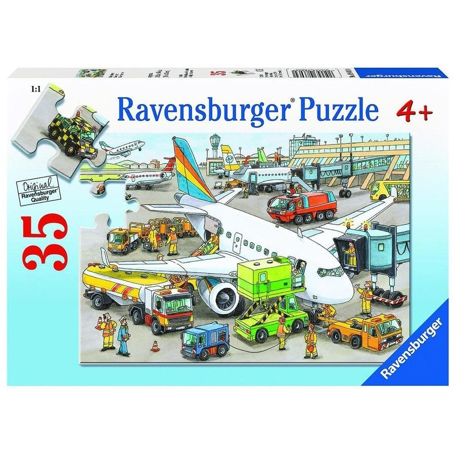 Ravensburger Busy Airport Puzzle 35pc - The Toy Station