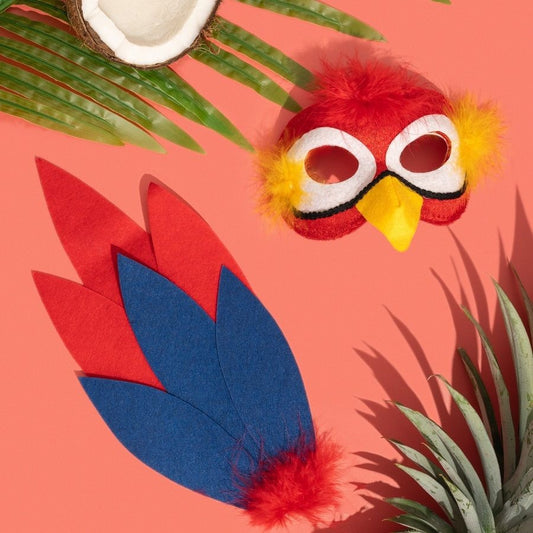 PARROT - Animal Mask And Tail