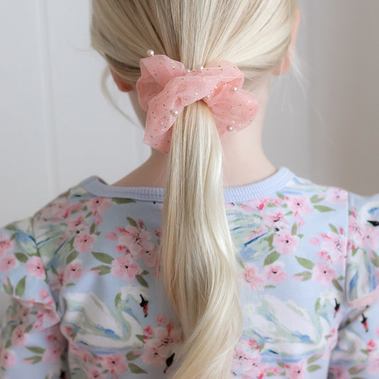 Lauren Hinkley Ava Ballerina Pearl Scrunchie