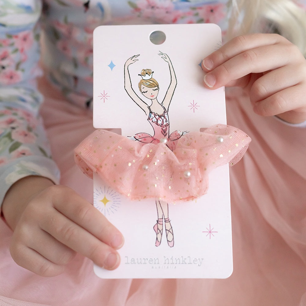 Lauren Hinkley Ava Ballerina Pearl Scrunchie