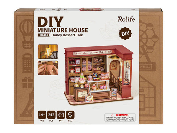 Rolife DIY Mini House - Honey Dessert Talk - The Toy Station