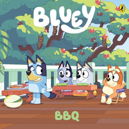 Bluey BBQ Board Book - The Toy Station