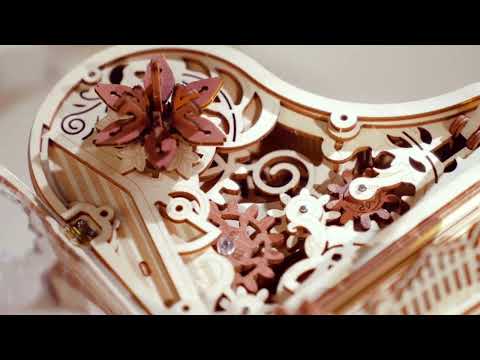 ROKR Mechanical Music Box Magic Piano