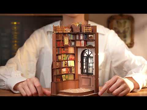 DIY Book End - Silent Corner Study