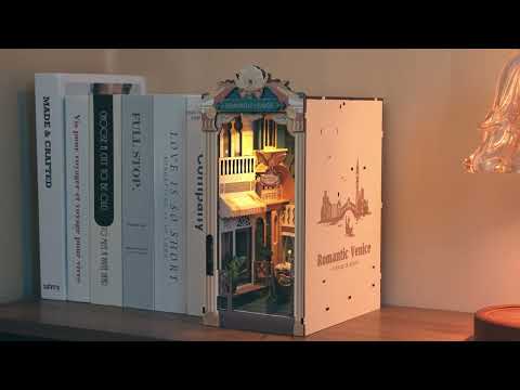 DIY Book End Kit - Romantic Venice