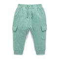 Cargo Track Pant - Pea Green - The Toy Station