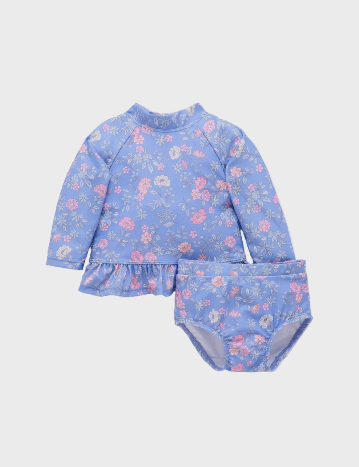 Long Sleeve Rashie Set | Summer Peony
