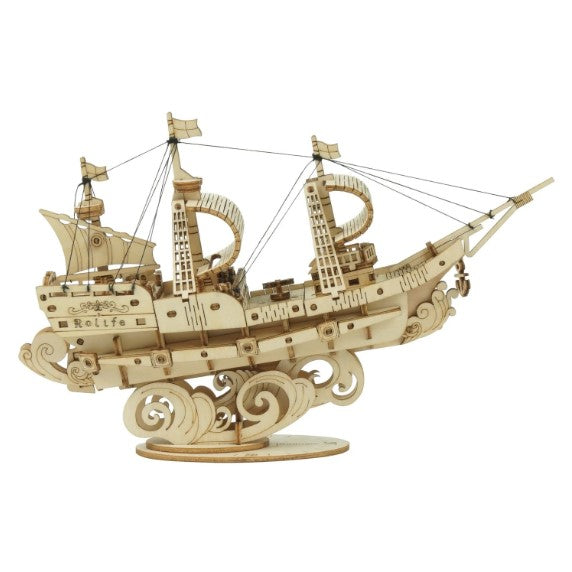 Rolife 3D Wood Puzzle Sailing Ship - The Toy Station