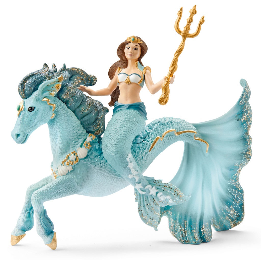 Mermaid Eyela on Underwater Horse - The Toy Station