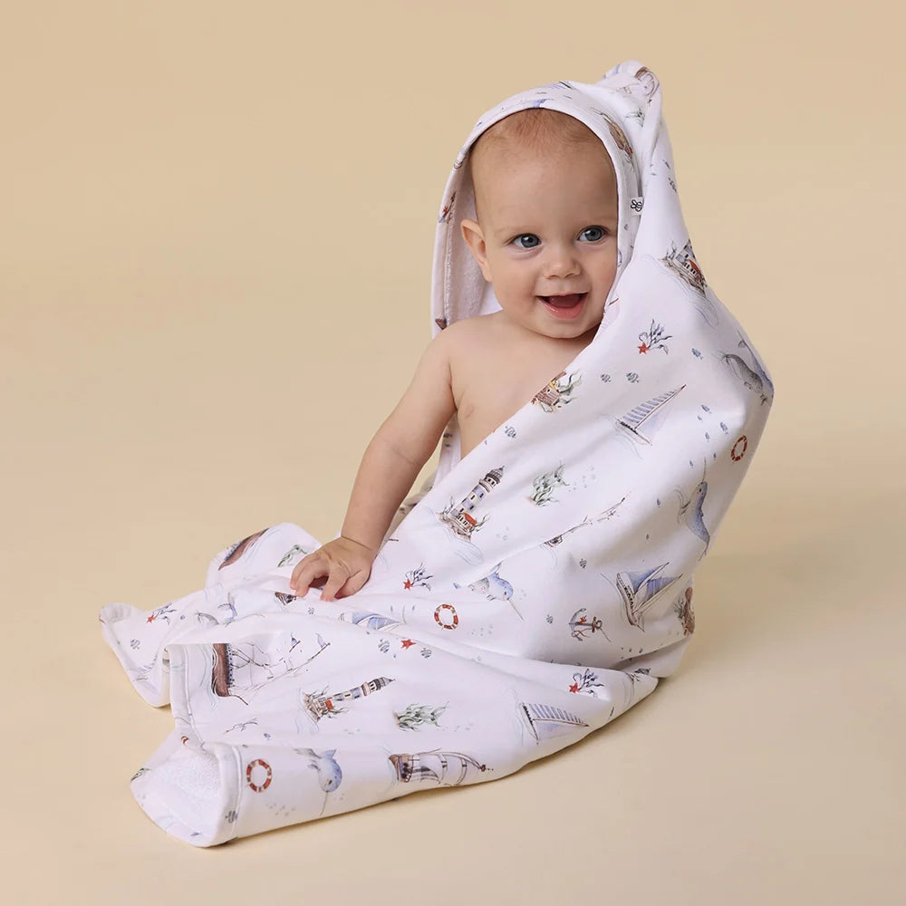 Organic Cotton Baby Hooded Towel