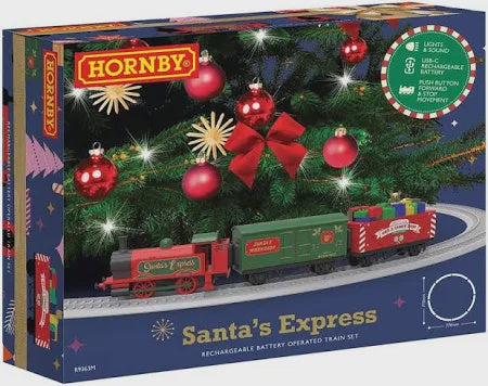 Santa's Express Rechargeable Battery-Operated Train Set