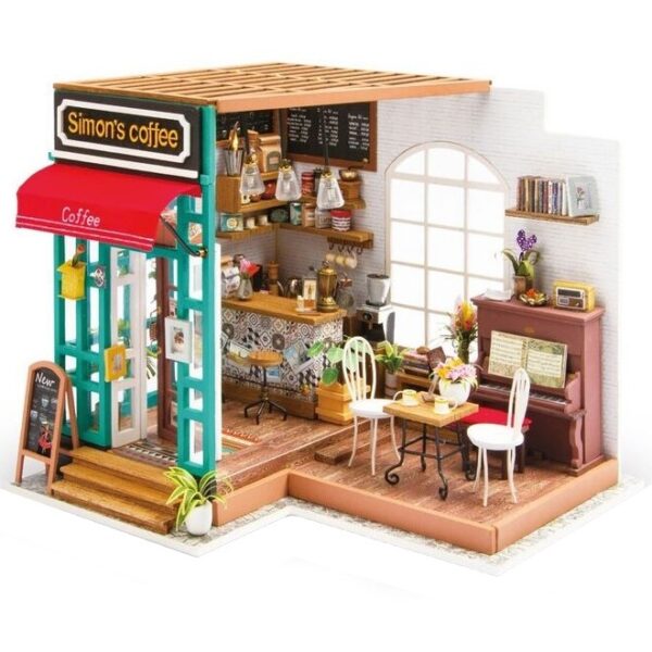DIY Mini House Simon's Coffee - The Toy Station