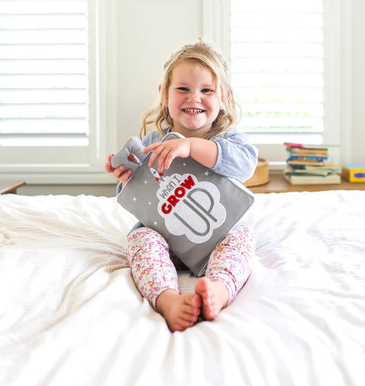 Fabric Activity Book - When I grow up - The Toy Station