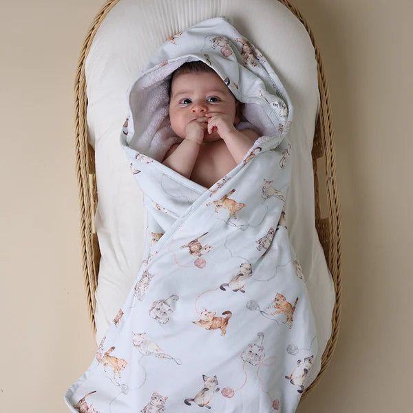 Organic Cotton Baby Hooded Towel