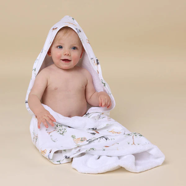 Organic Cotton Baby Hooded Towel