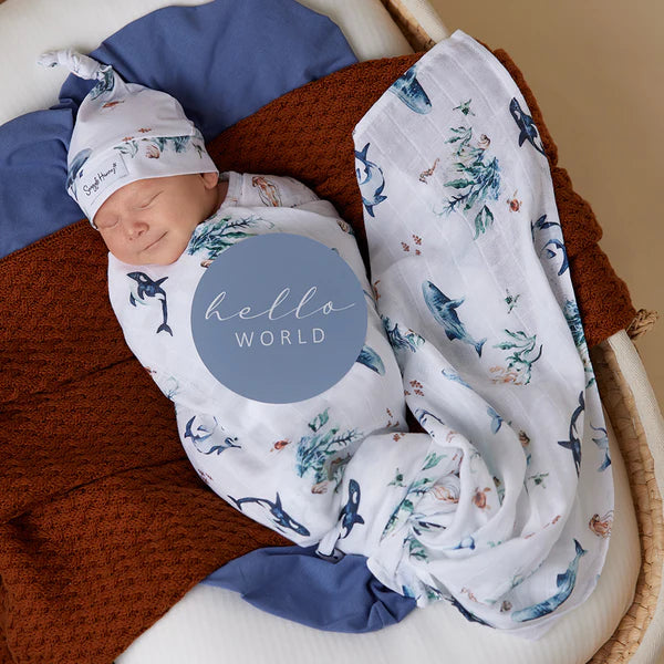 Snuggle Hunny Organic Cotton Muslin Wrap