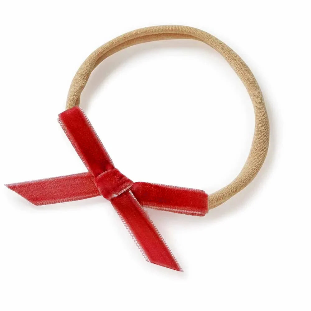 Petite Velvet Bow