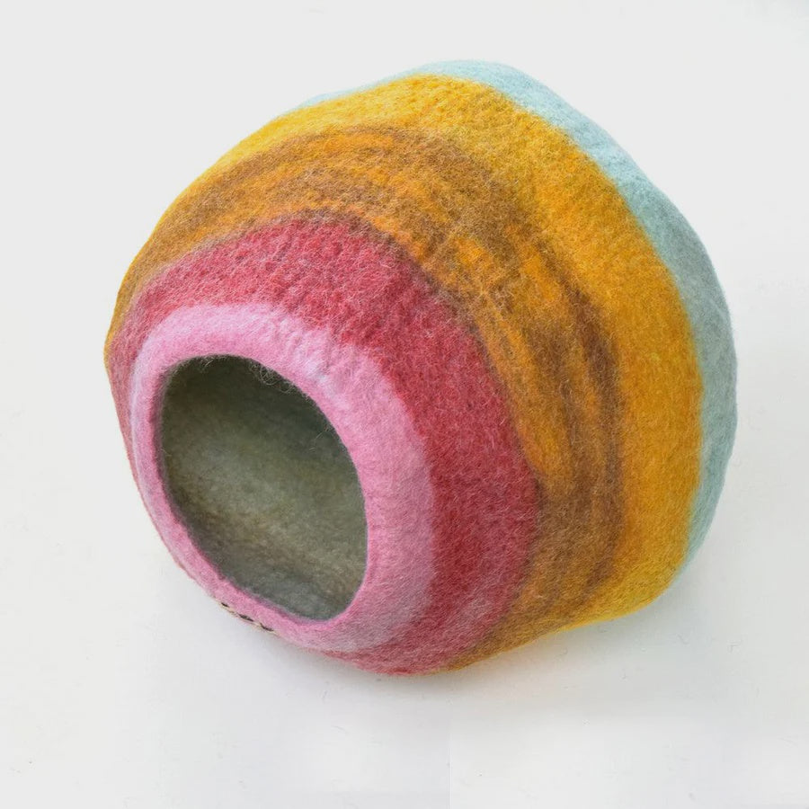Cat Cave - Sunset Stripes Cocoon