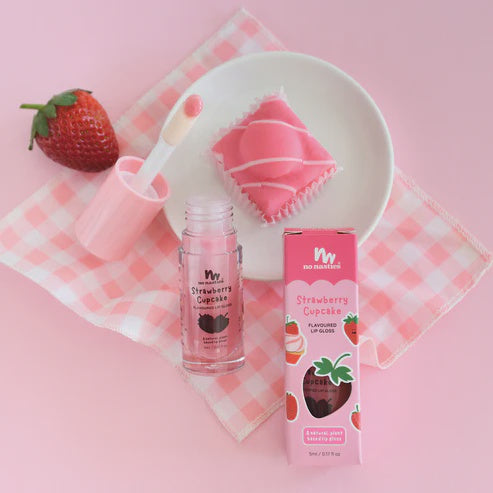 No Nasties Natural Lip Gloss - Strawberry Cupcake